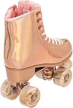 Impala Rollerskates Girl's Impala Quad Skate (Big Kid/Adult) Marawa Rose Gold 7 (US Men's 5, Wome... | Amazon (US)