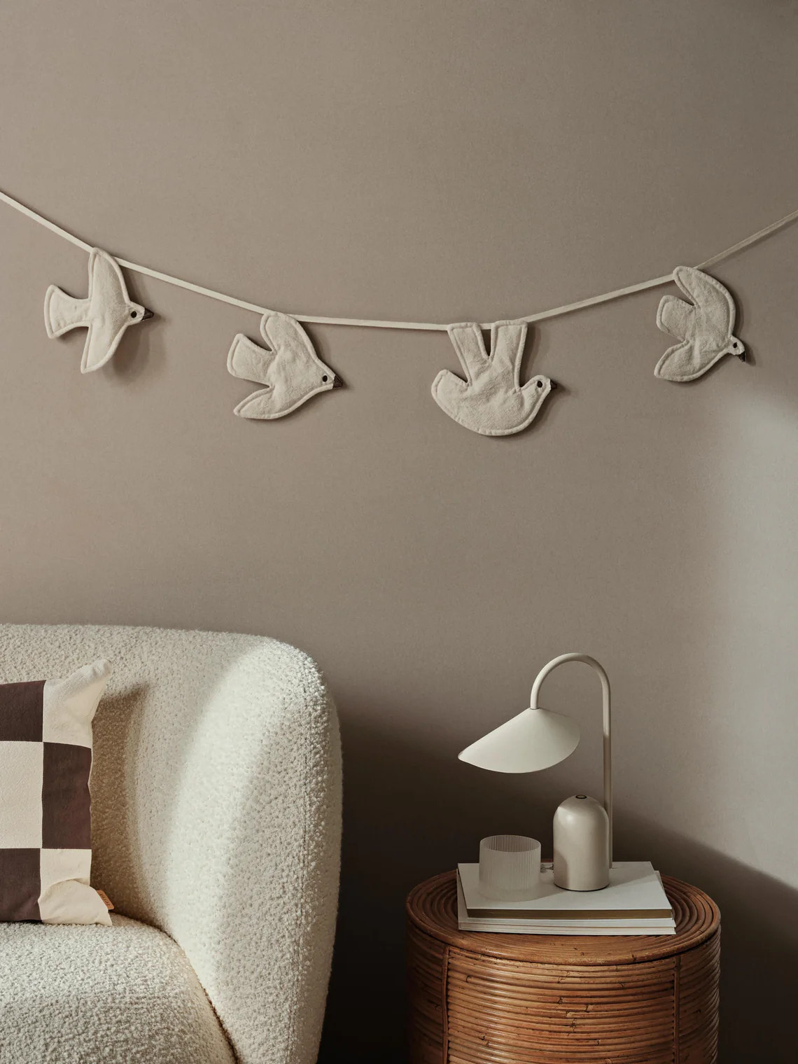 Guirlande en coton bio Swif Bird | Westwing EU
