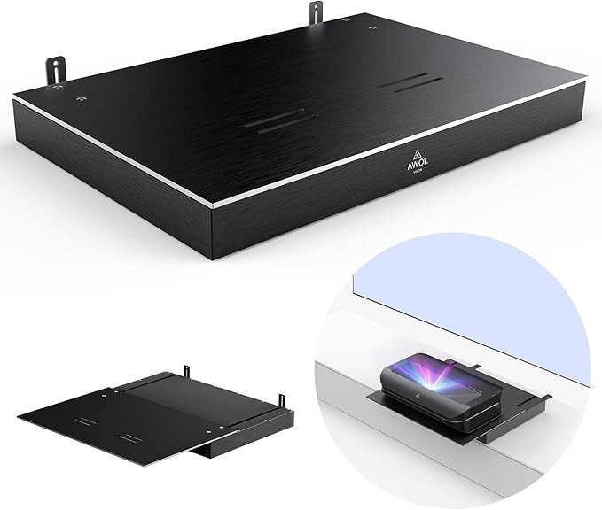 AWOL VISION IC-A150 Motorized Slider Tray for Ultra short throw(UST) projector, extend to 150" pi... | Amazon (US)
