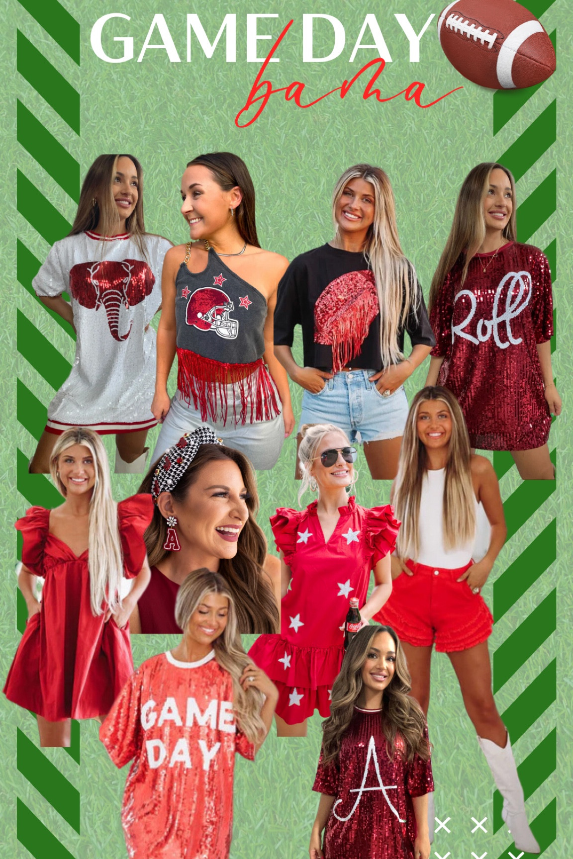 Get Alabama Game Day ready with these super cute finds! 

#LTKunder50 #LTKSeasonal #LTKunder100