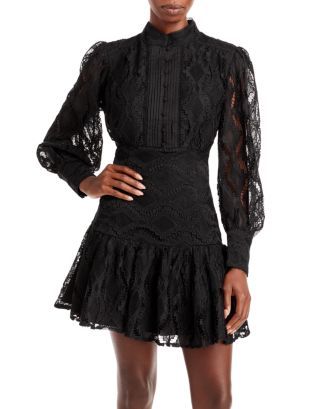 Remy Balloon-Sleeve Lace Dress | Bloomingdale's (US)