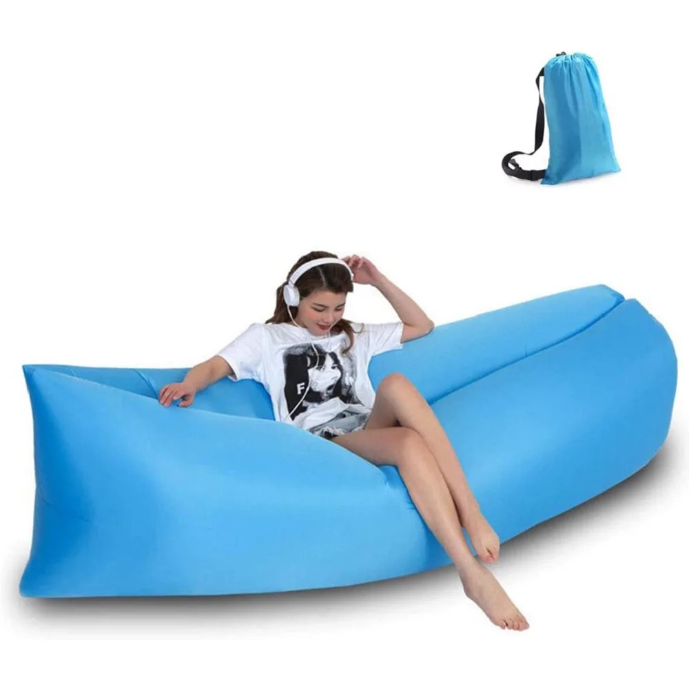Silensys Inflatable Lounger Air Sofa Hammock Portable, Waterproof, Leak Proof Design, the Best In... | Walmart (US)
