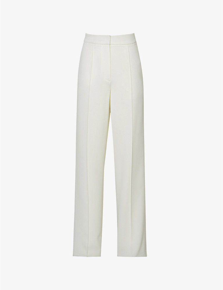 Aleah wide-leg woven trousers | Selfridges