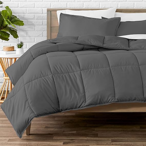 Bare Home Comforter Set - King/California King - Goose Down Alternative - Ultra-Soft - Premium 18... | Amazon (US)