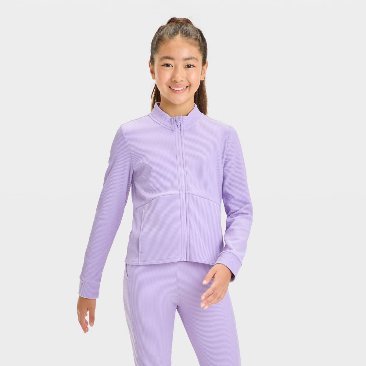 Girls' Cozy Knit Jacket - All In Motion™ | Target