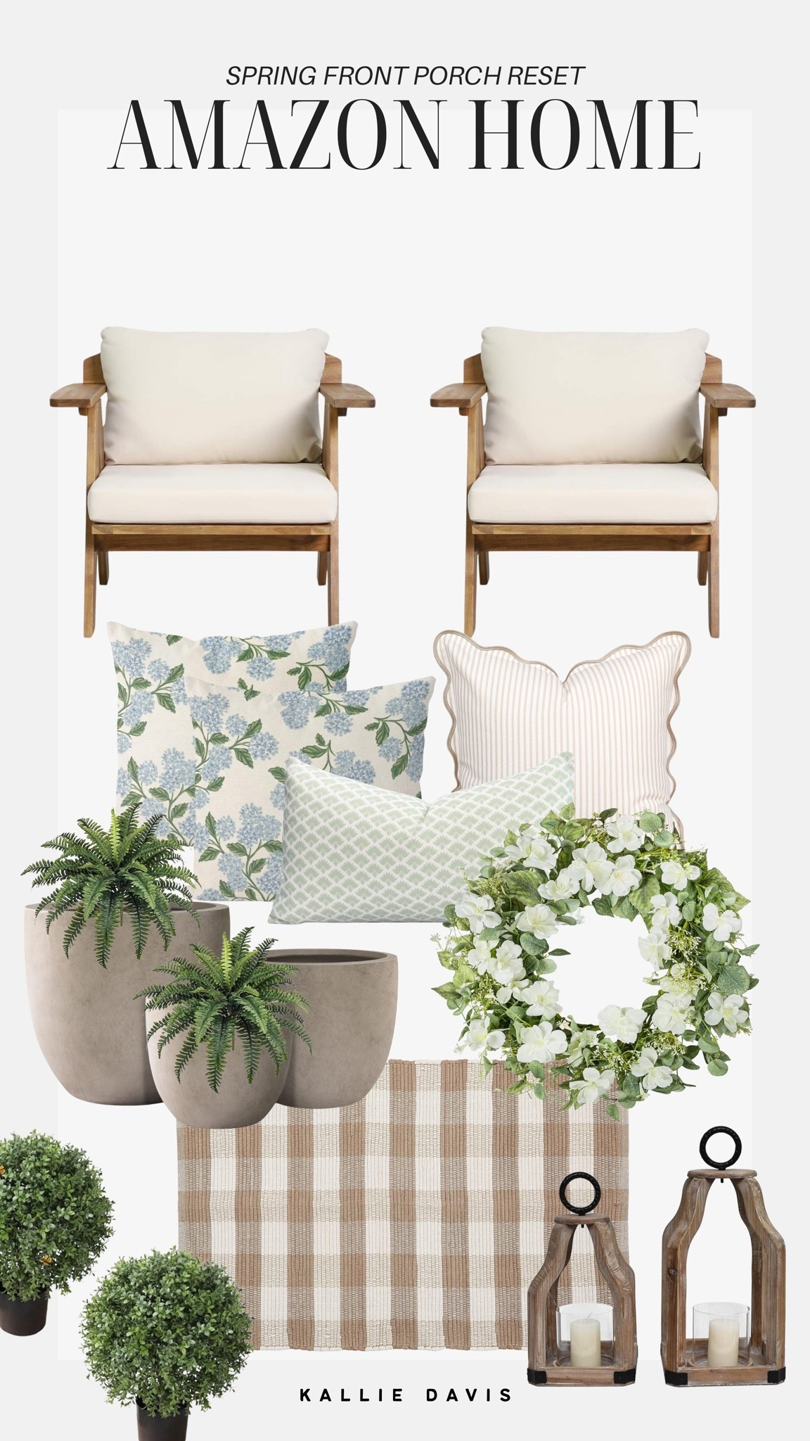 Spring front porch reset✨

#LTKspring #LTKsummer #LTKluxury