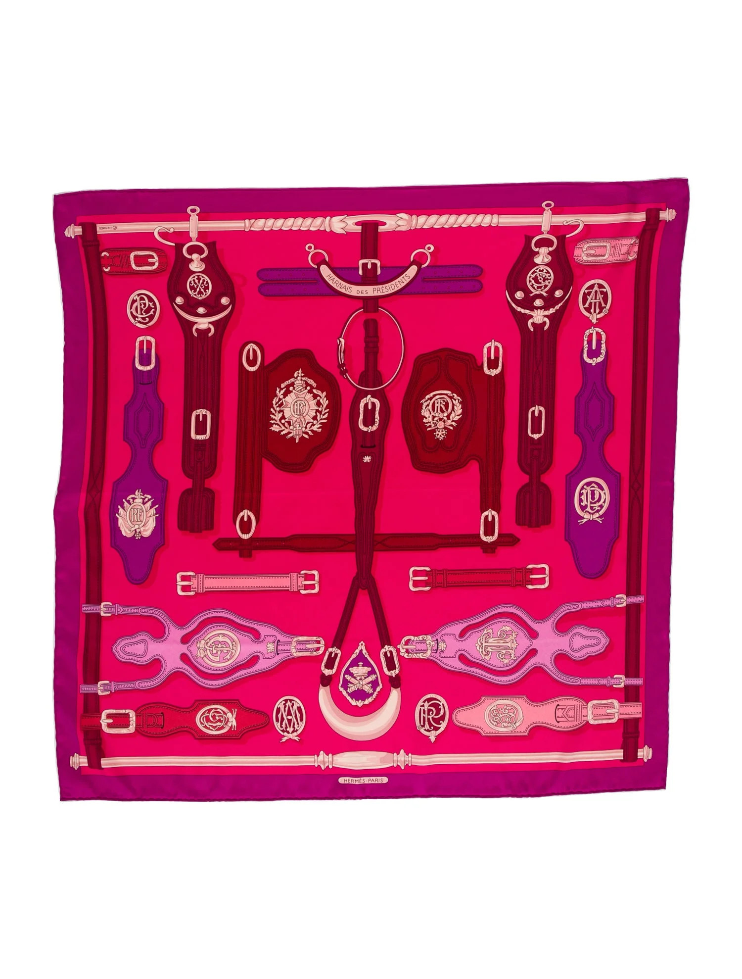Harnais Des Presidents Silk Scarf | The RealReal