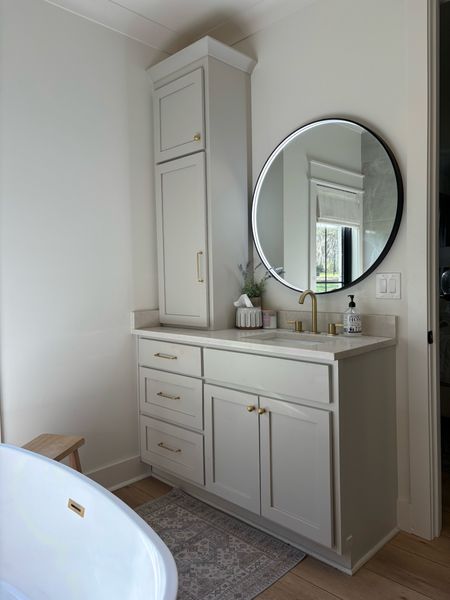 I love my framed lit mirror for the bathroom! 

#LTKstyletip #LTKhome