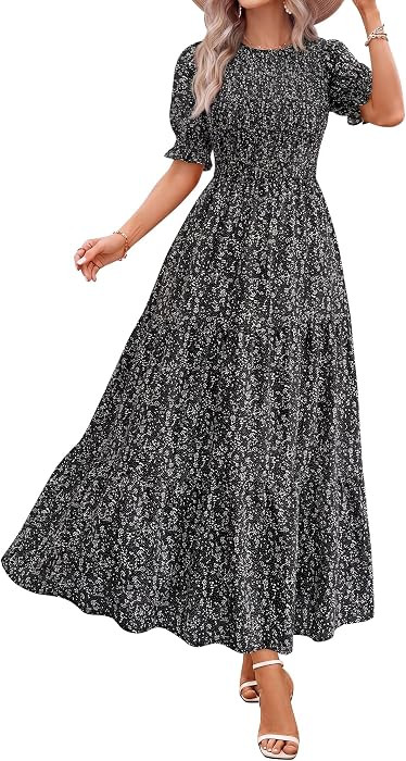 BTFBM Casual Maxi Summer Dresses for Women 2026 | Amazon (US)