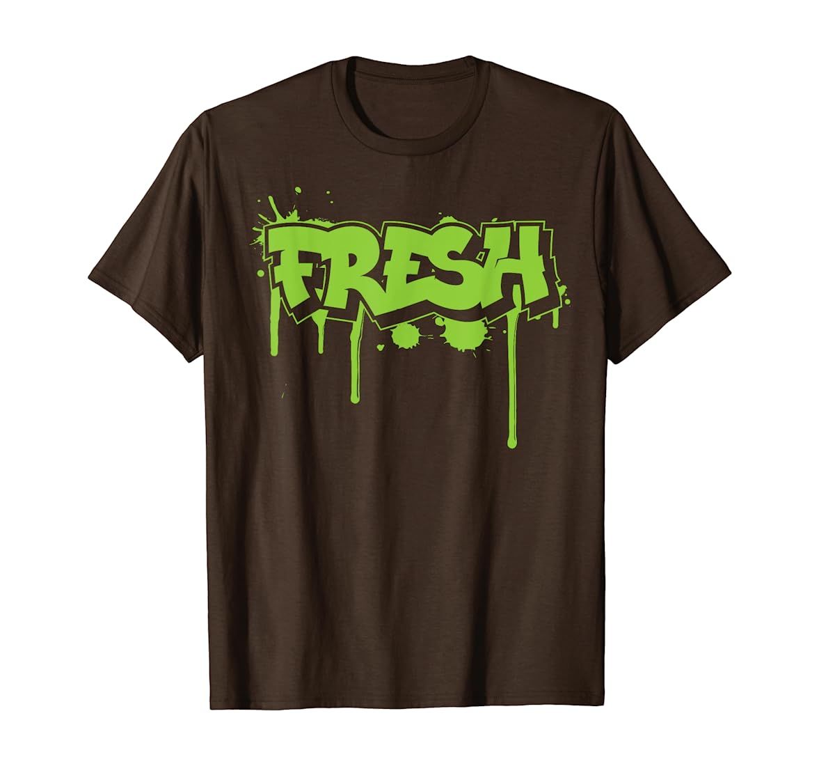 "Fresh" Old school graffiti style | Funny graffiti graphic T-Shirt | Amazon (US)