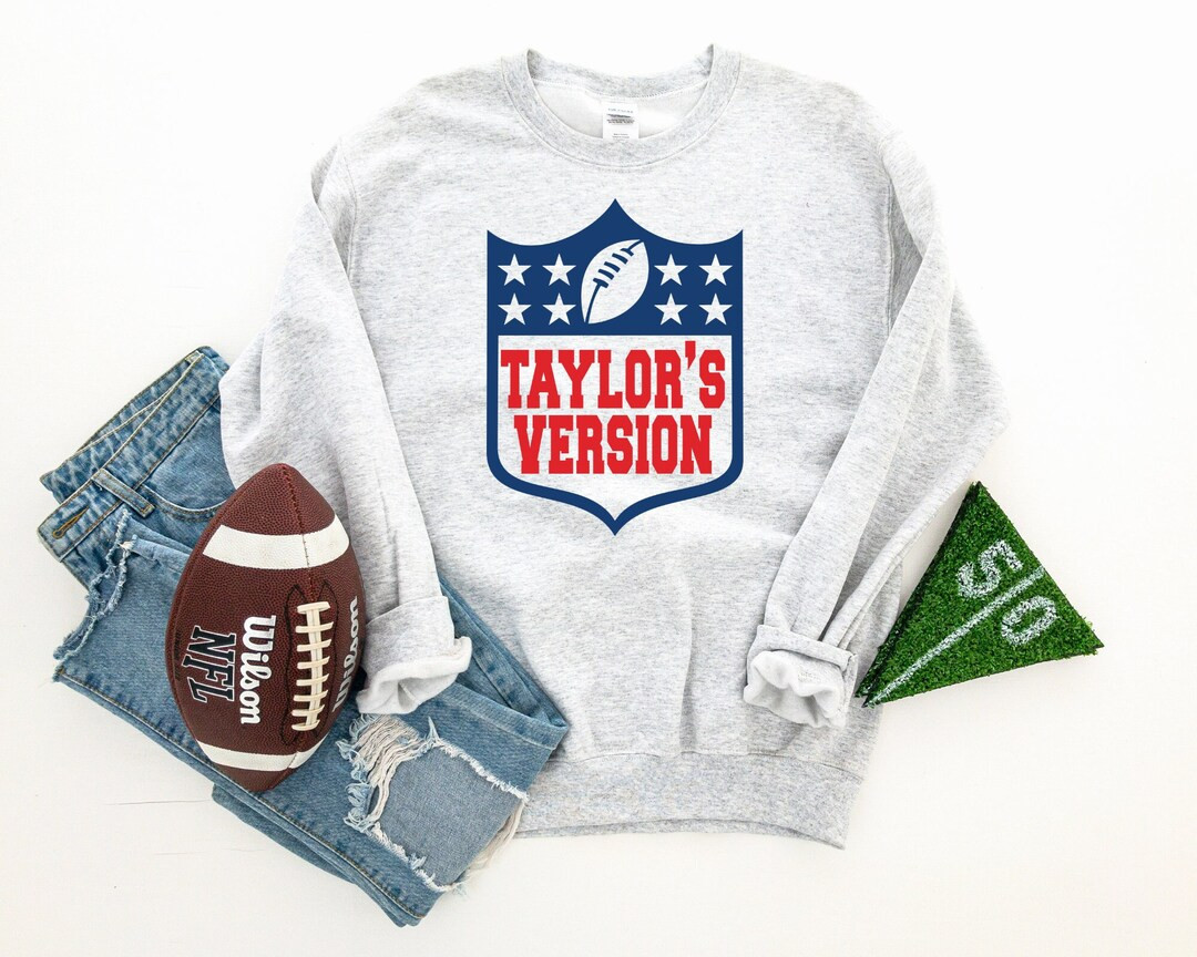 Taylor's Version Football Sweatshirt Taylor's Version - Etsy | Etsy (US)