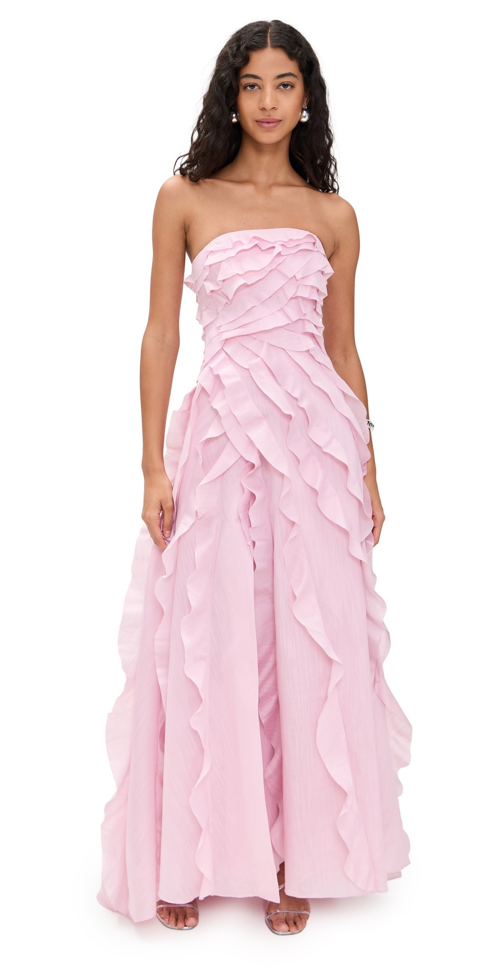 Aje Allairie Gown Chalk Pink 4 | Shopbop
