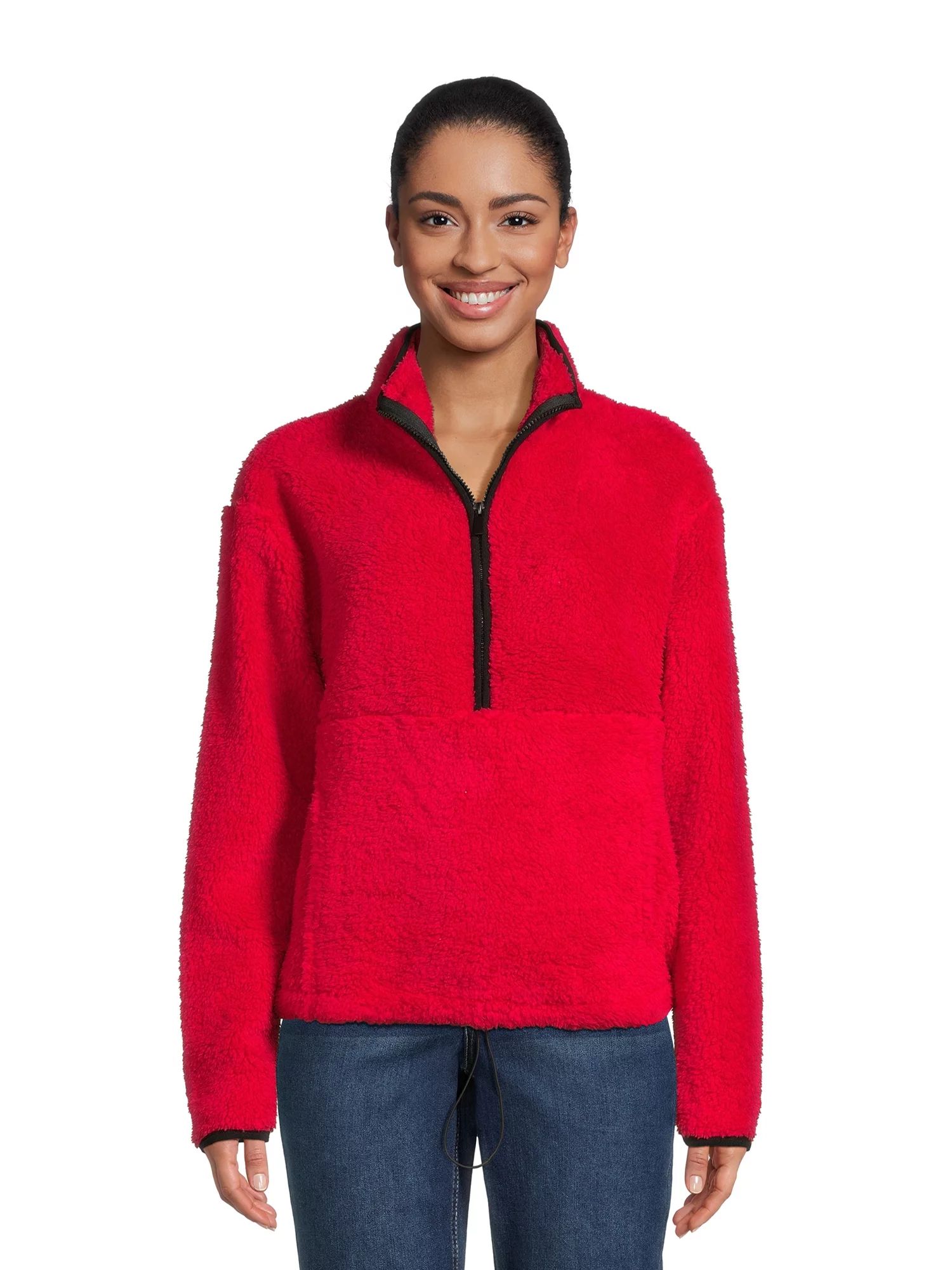 No Boundaries Juniors Plush Pullover, Sizes XS-3XL - Walmart.com | Walmart (US)