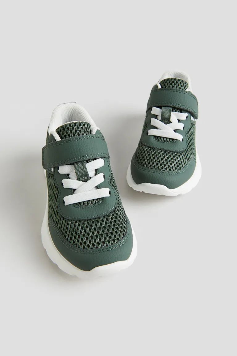 Lightweight-sole Sneakers - Dark green - Kids | H&M US | H&M (US + CA)