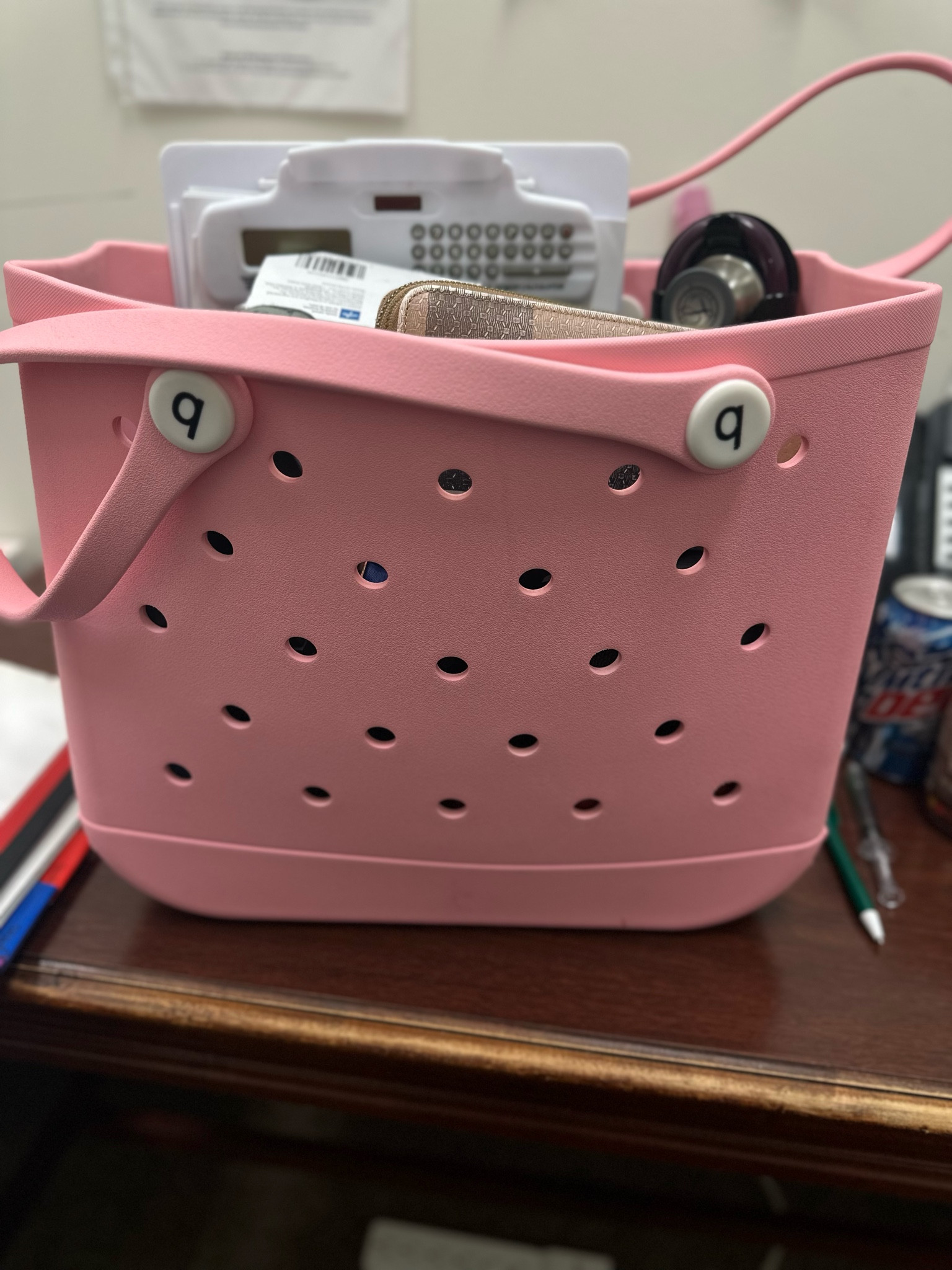 As a nurse what are some things that you carry in your work bag? 
My list is:
A clipboard 
My stethoscope case with all of my nurse essentials 
My wallet if I don’t want to bring my purse to work
Blood pressure cuff case
A small pouch with my pencils and a permanent marker in it.
This bag is super sturdy and perfect for work! 

#LTKFindsUnder50 #LTKFindsUnder100 #LTKSeasonal