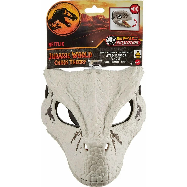 Jurassic World: Chaos Theory Atrociraptor Mask with Sound for Role Play | Walmart (US)