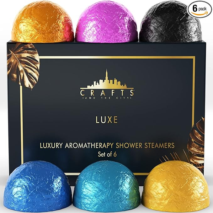 Luxury Shower Steamers Aromatherapy Gift Set - Made In USA - Essential Oil Shower Bath Bombs For ... | Amazon (US)