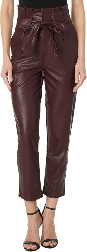 commando Women's Faux Leather Paperbag Pants Slg451 | Amazon (US)