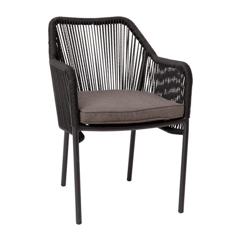 Avamarti Woven Indoor/Outdoor Stacking Club Chairs - Cushions | Wayfair North America