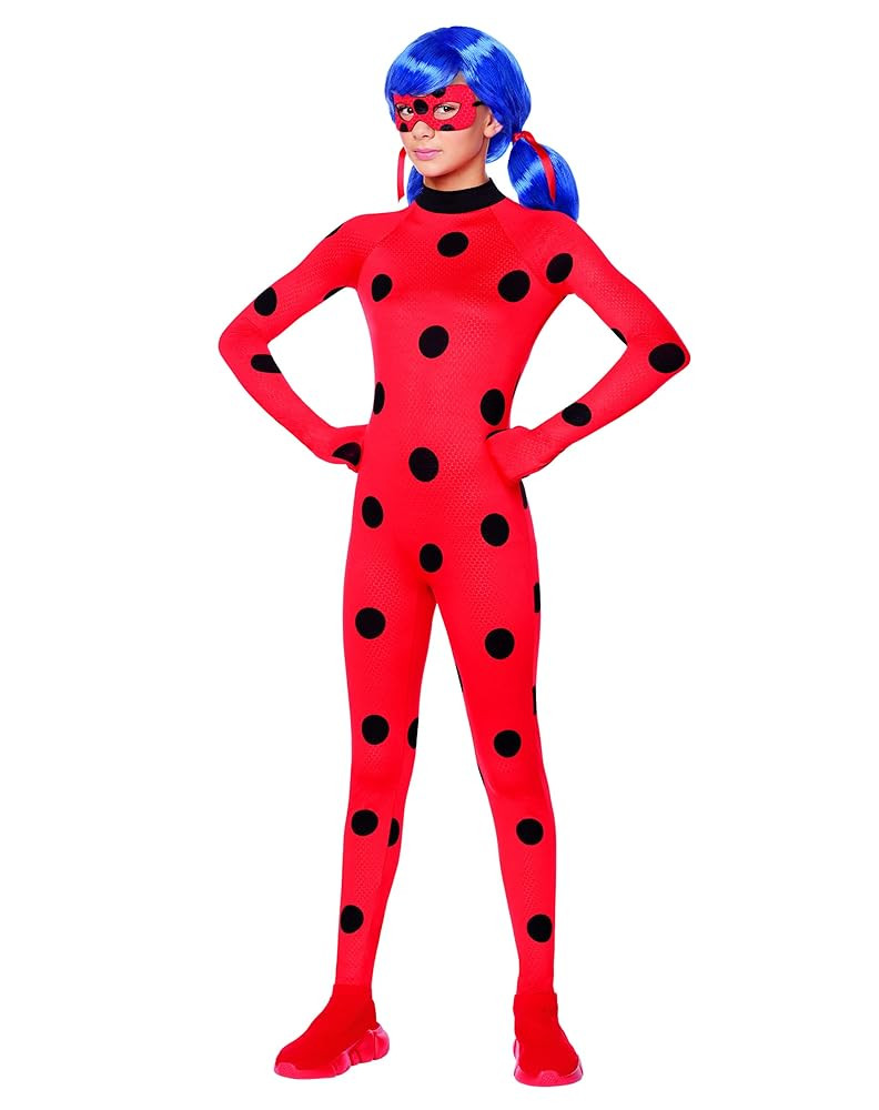 Spirit Halloween Miraculous Lady Bug Kids Jumpsuit Costume | Officially Licensed | Couple Costume... | Amazon (US)