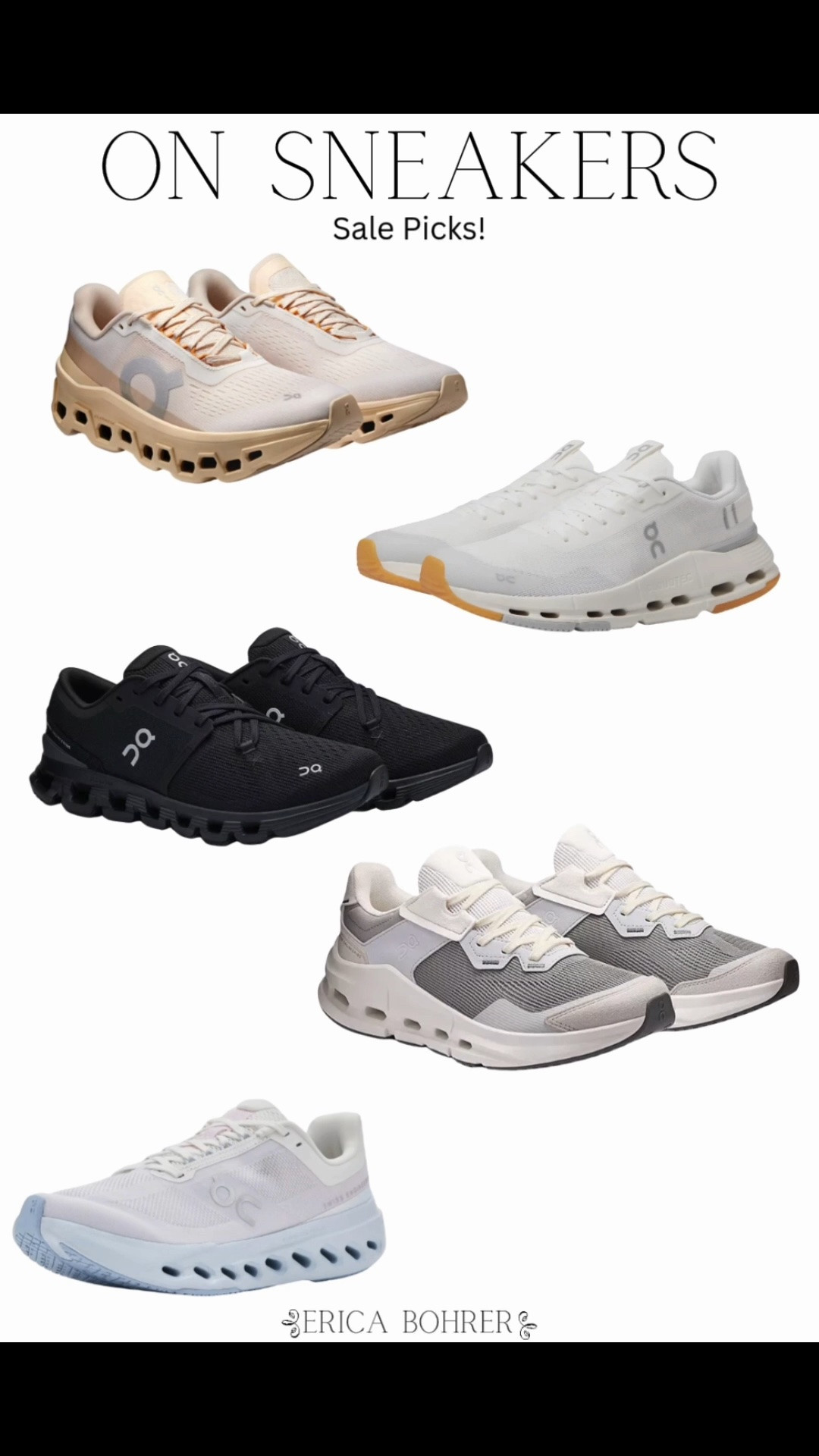 ON sneakers on sale! These are my favorite workout sneakers.  They run true to size.

#LTKfitnessgoals