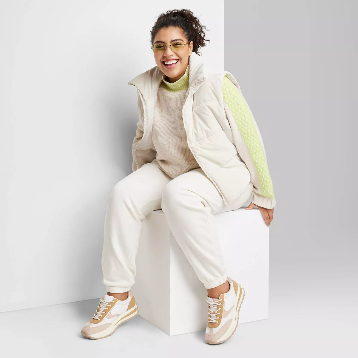 Women's Matte Cropped Puffer Vest - Wild Fable™ | Target