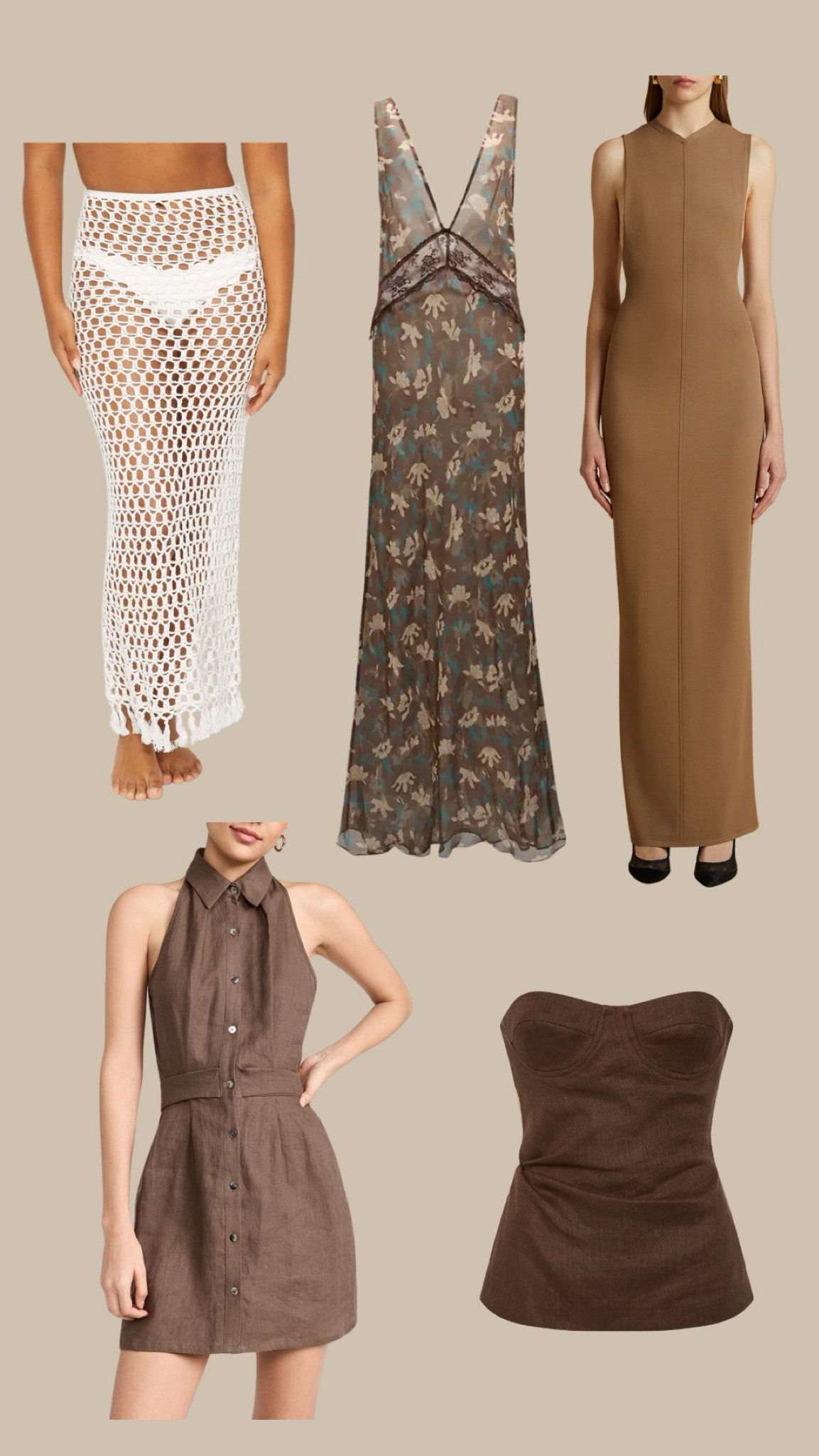 Some pieces I wore on vacation! 🤎

#LTKstyletip