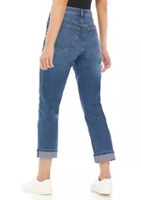 Crown & Ivy™ Women's High Rise Vintage Straight Jeans | Belk