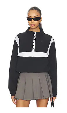 Gold Hinge Airglyde Cropped Windbreaker in Black from Revolve.com | Revolve Clothing (Global)