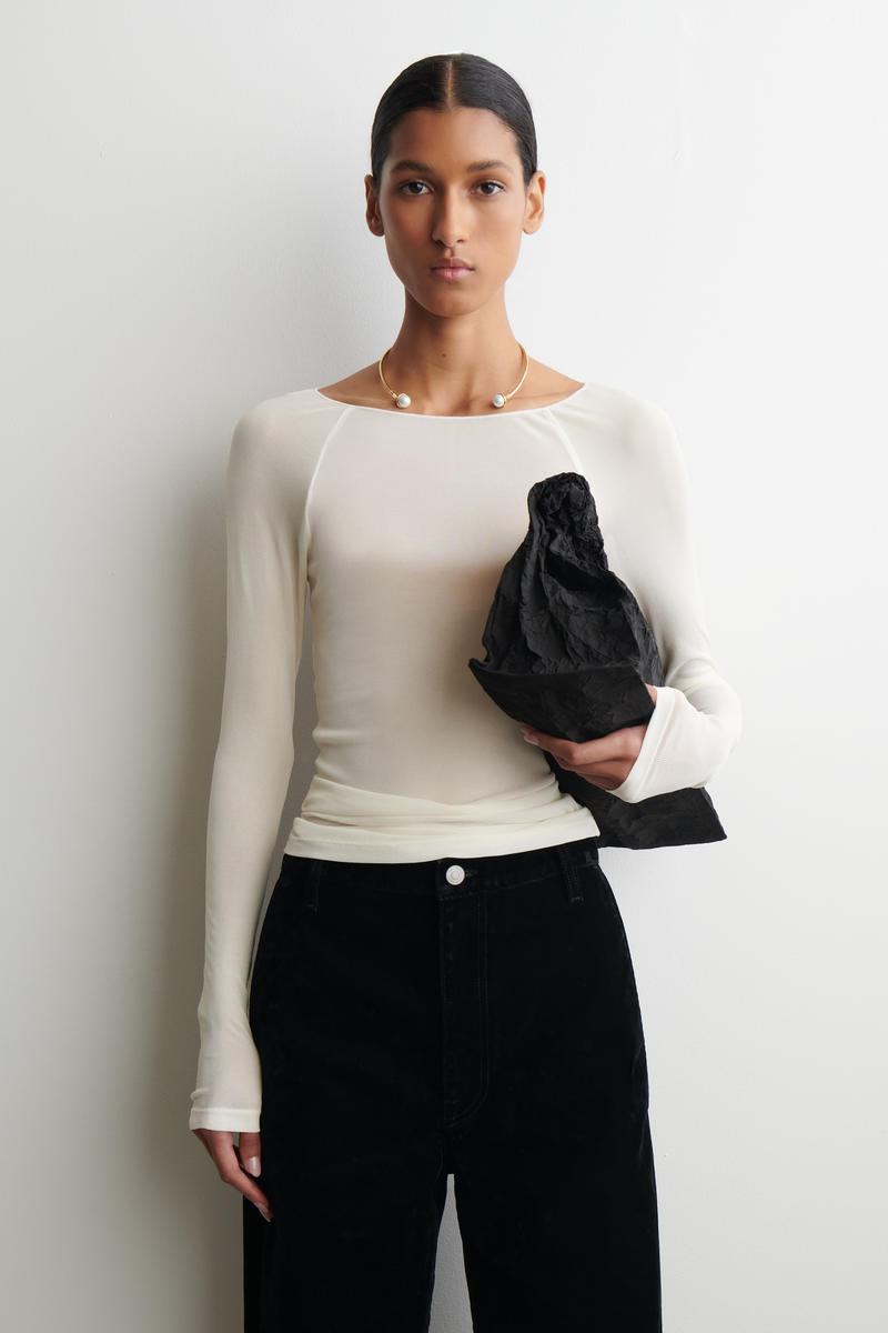 Langärmliges Seidenoberteil | COS (EU)