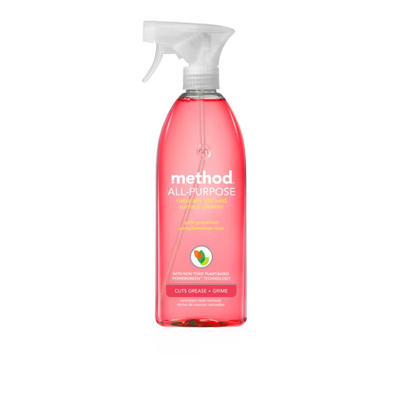method All-Purpose Cleaner Spray, Pink Grapefruit - Cuts Grease & Grime on Counters, Glass, Seale... | Walmart (US)