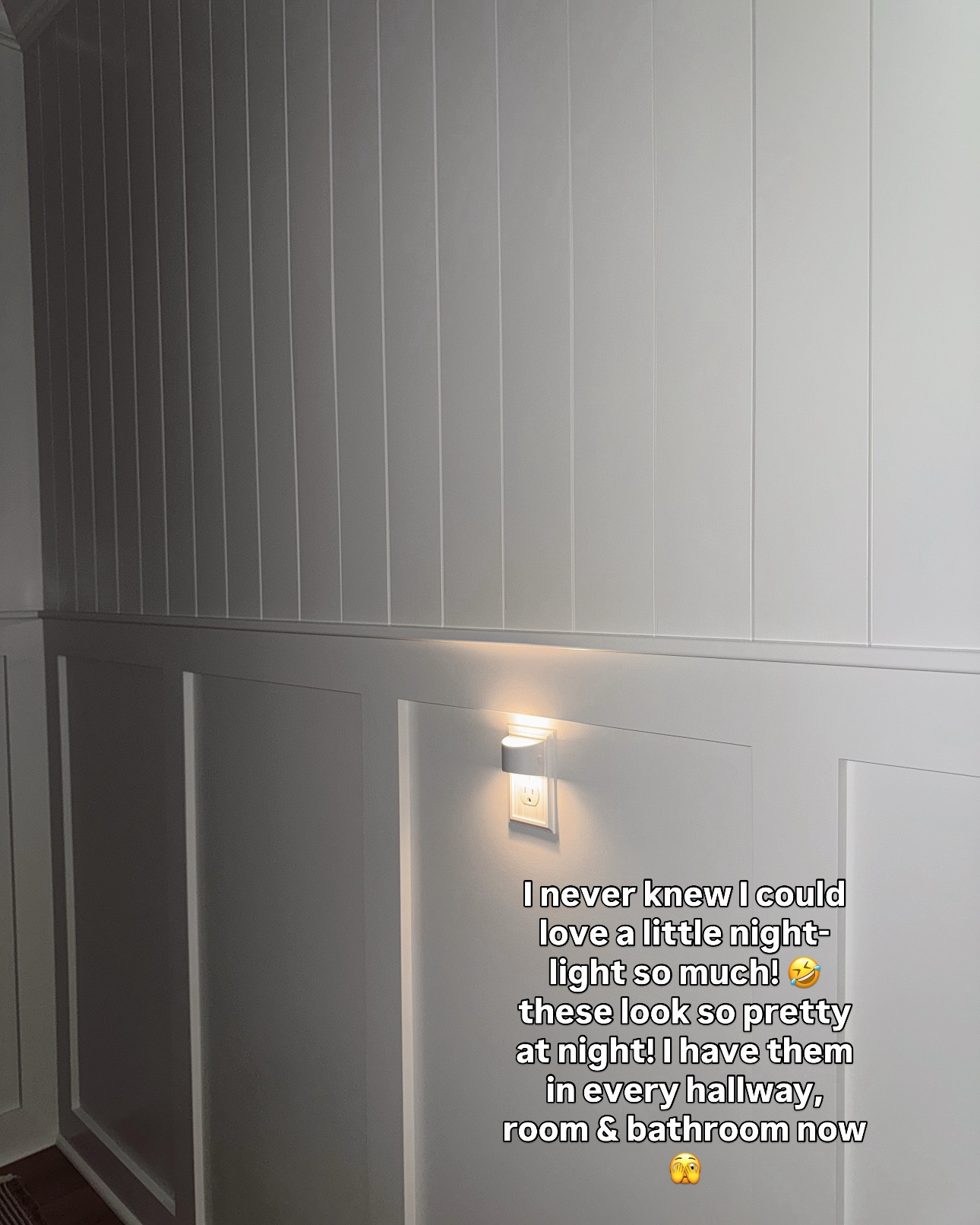 Amazon nightlights I put literally everywhere in the house 🤷🏼‍♀️😆😍