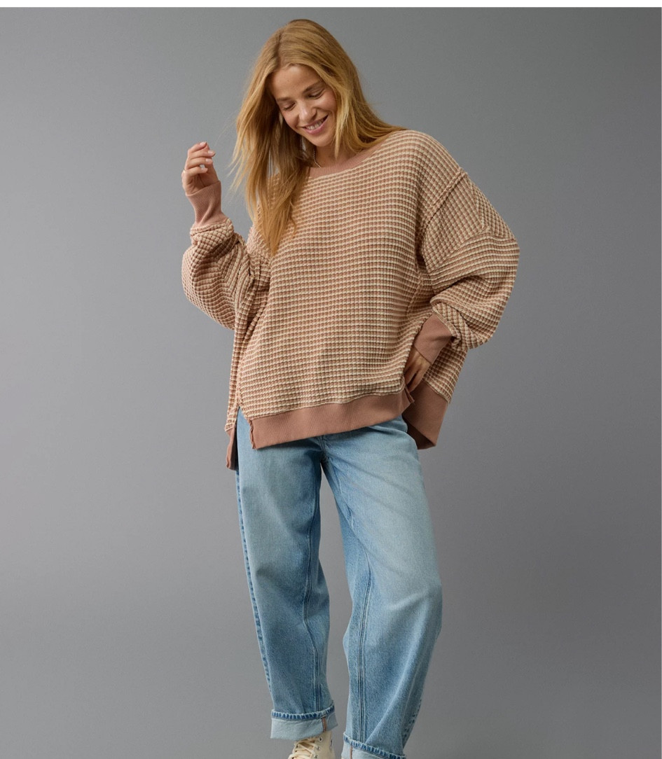 Runs big but meant to be oversized
