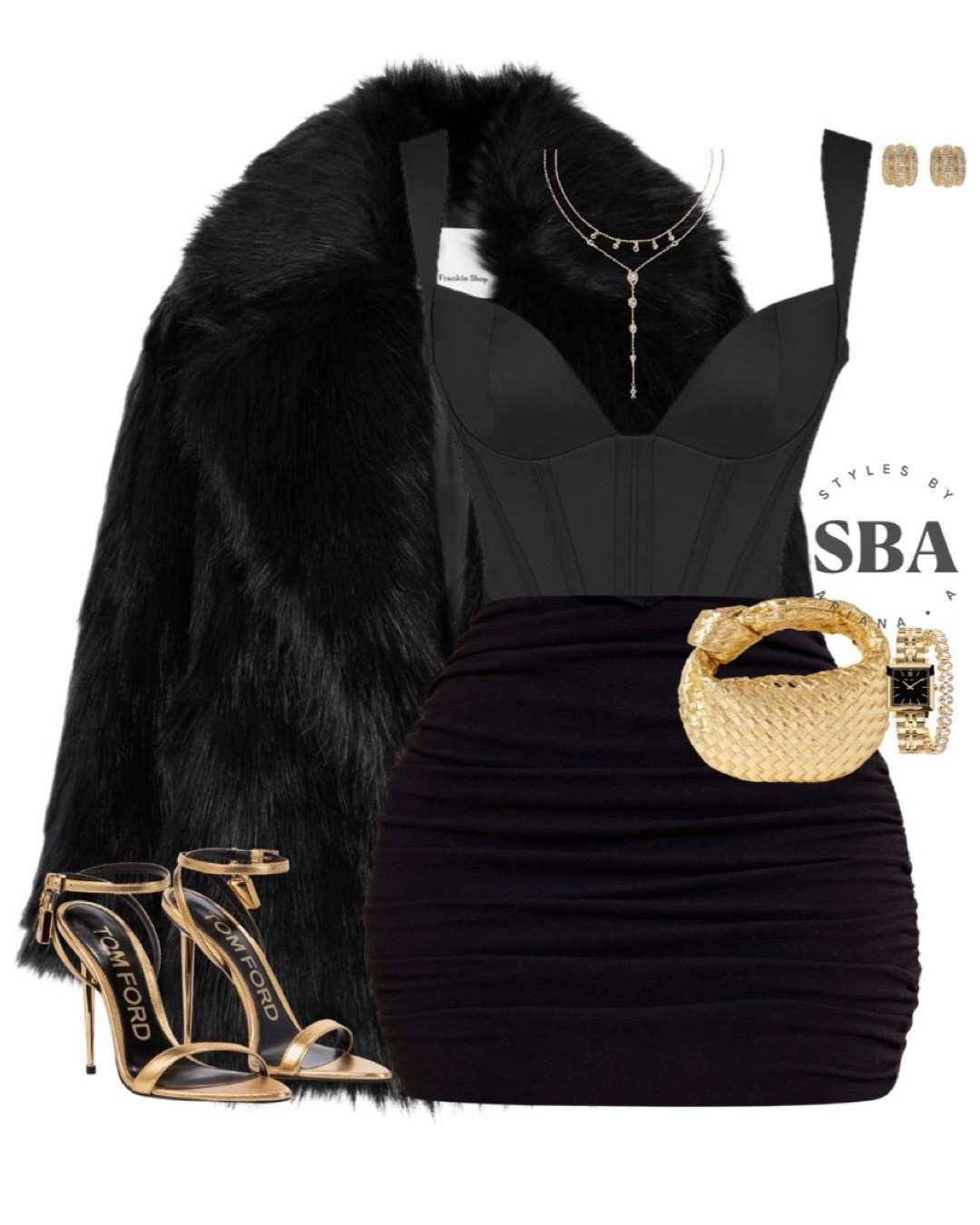 Dressed in all black with a touch of gold, ready to own the night. 🌙✨ #NightOutElegance

#LTKMostLoved #LTKshoecrush #LTKstyletip