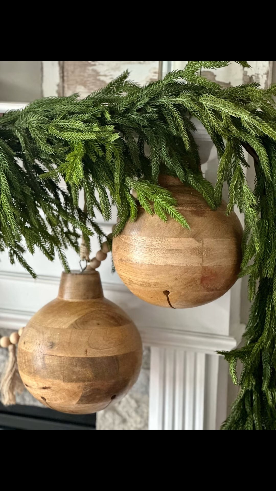 These wooden jingle bells sell out fast every year! 
#woodenbells #christmasbells #bells #christmasdecor

#LTKSeasonal #LTKHome #LTKFindsUnder50