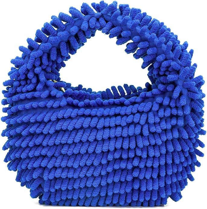 CATMICOO Y2K Fuzzy Purse, Fluffy Tote Bag, Cute Plush Purse for Women | Amazon (US)