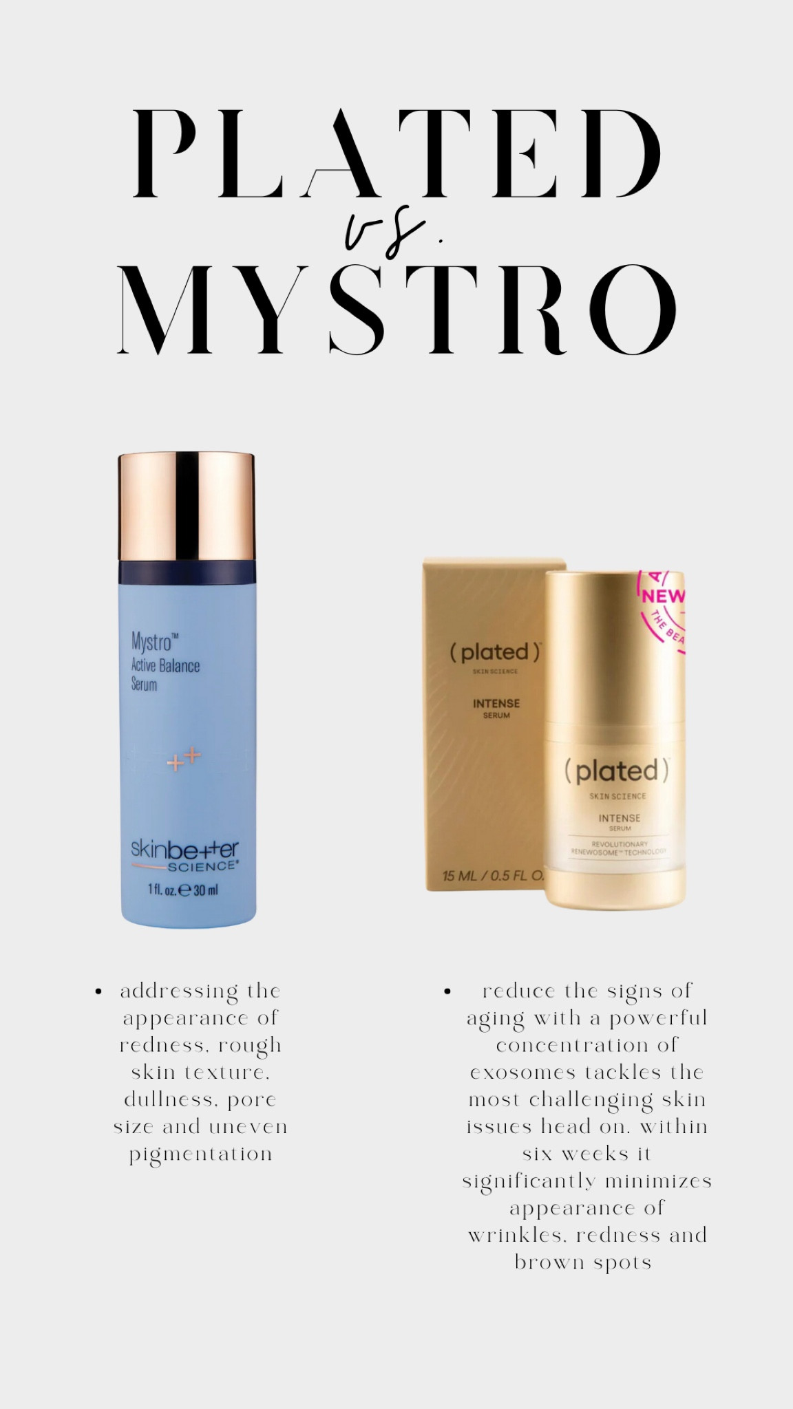 Mystro vs. Plated at Crafted Beauty 

#LTKStyleTip #LTKBeauty #LTKOver40