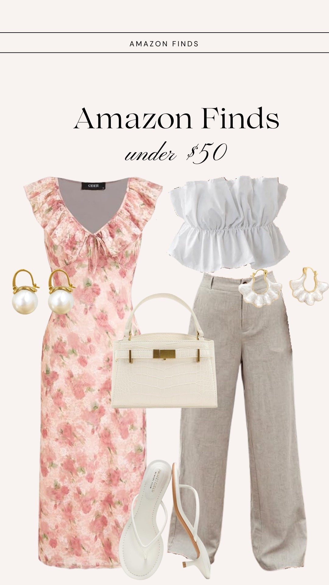 Amazon Fashion Friday Finds.

Found some great pieces for spring. 

#LTKSeasonal #LTKootd #LTKgrwm