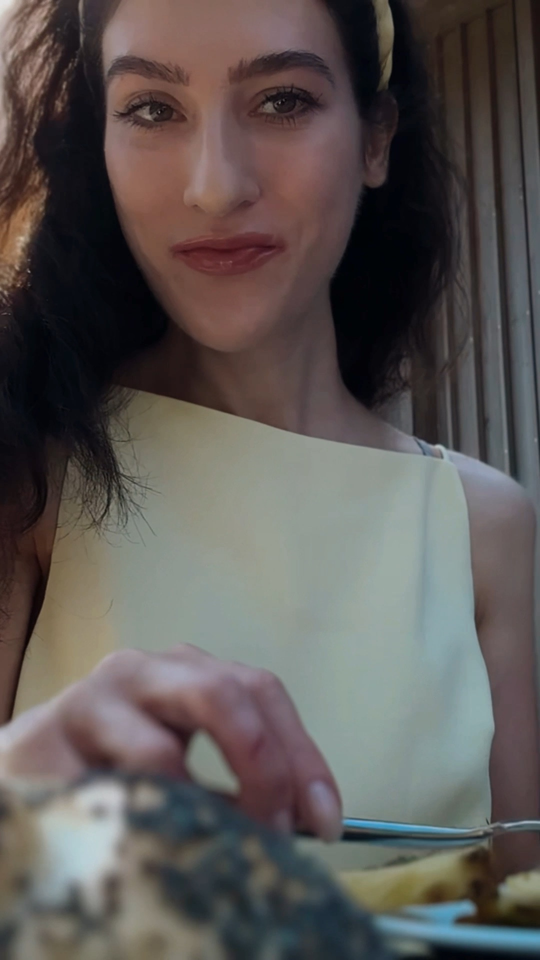 Summer vacation outfits, summer in Europe outfits, European summer outfits, summer outfits, hotel breakfast outfit, breakfast at the hotel outfit, old money summer style, old money summer outfit, classy outfits, classy summer outfit, butter yellow dress, mini dress, boat neck dress, headband, summer flats, #LTKSummer

#LTKSeasonal #LTKParties #LTKTravel