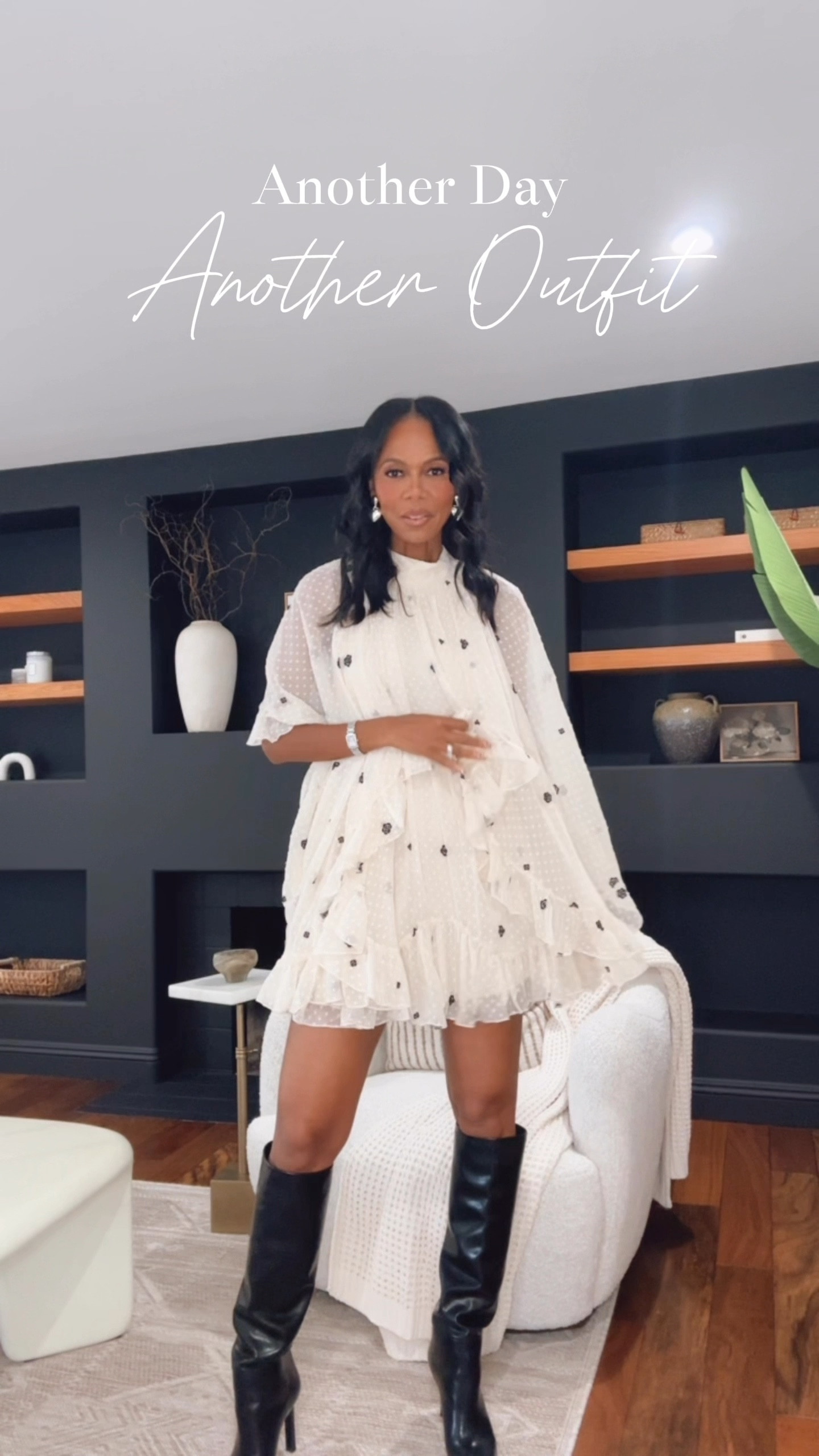 Fun and flirty spring dress. Summer dress. Mini dress. Knee high boots. Summer outfit inspo. Spring outfit inspo ✨

#LTKTravel #LTKStyleTip #LTKOver40