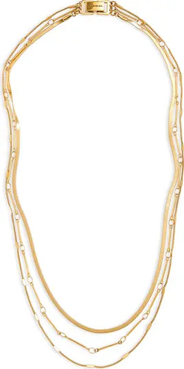 Jenny Bird Bea Triple Strand Necklace | Nordstrom | Nordstrom
