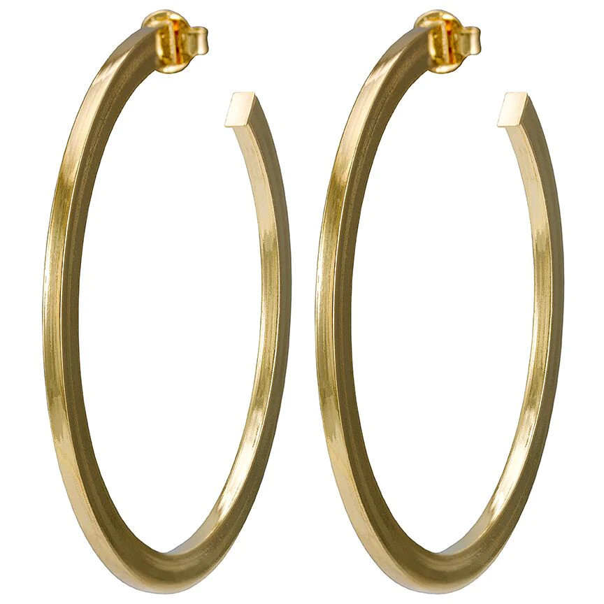 Large Elisa Hoops | Sheila Fajl