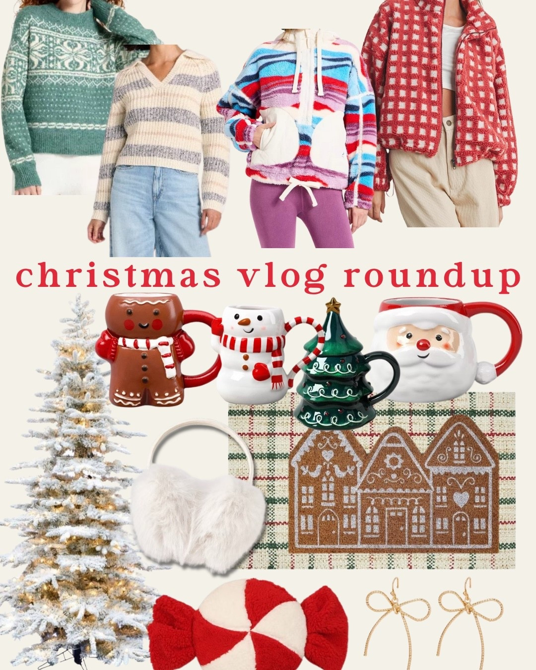 Everything linked in one place from my Christmas vlog❤️🎄