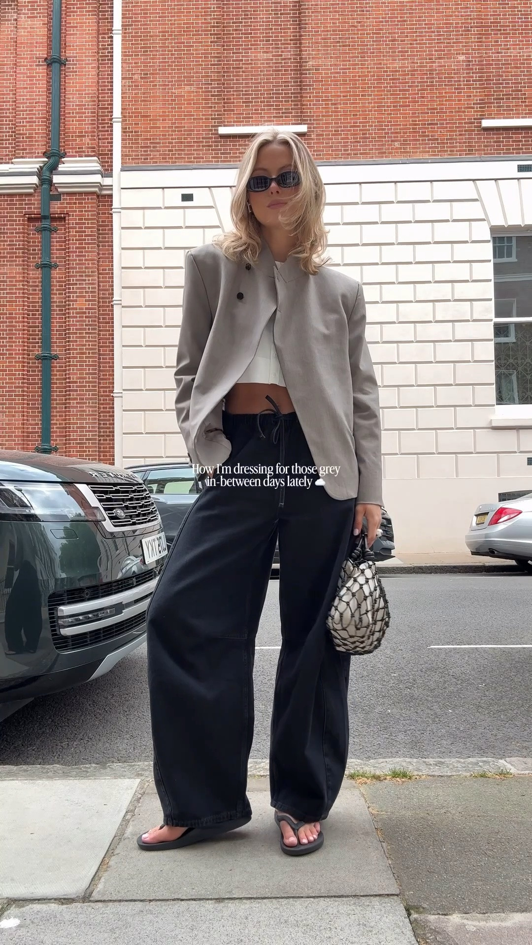 Monochrome spring outfit 🖤🤍🩶

Barrel leg jeans, pull on jeans, baggy jeans, macrame bag, summer bag, grey blazer, asos, Zara, Zara blazer, flip flops, havianas, simple outfit, London style

#LTKxTommyHilfiger #LTKuk #LTKspring