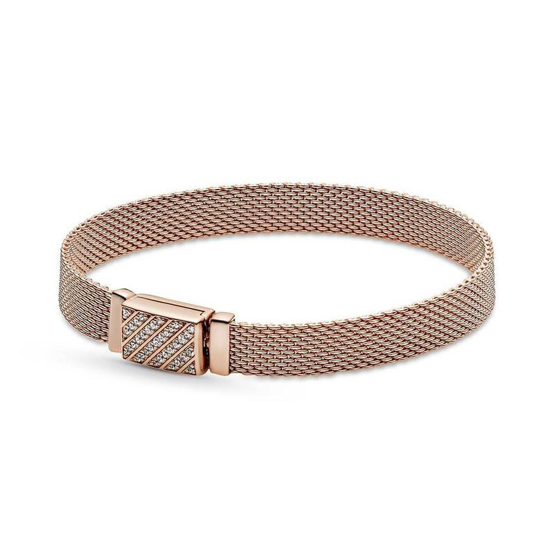 Pandora Reflexionsâ¢ Long Clasp PavÃ© CZ Bracelet | Ben Bridge Jeweler