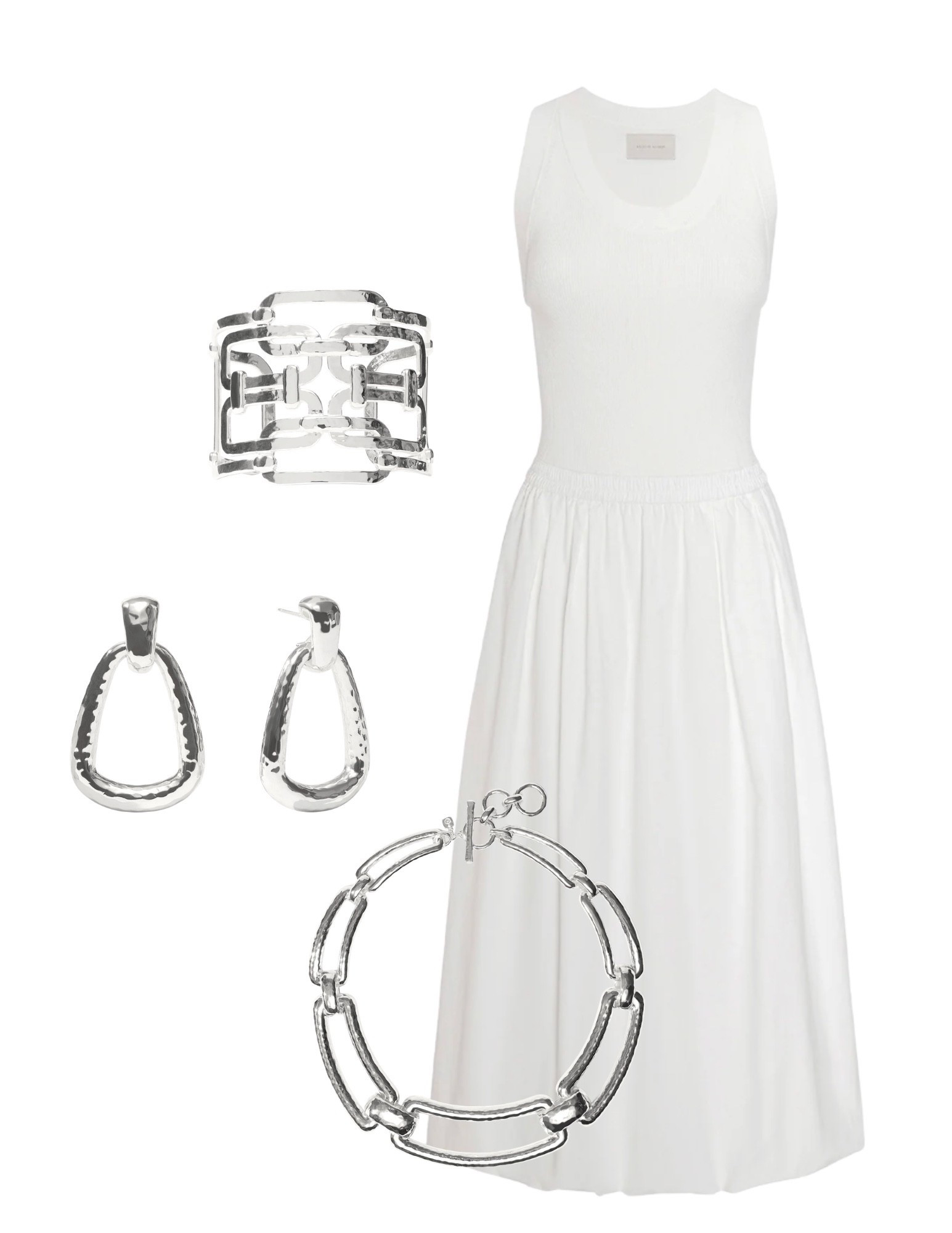 Jewelry is a must with a simple white dress! We have always been a fan of Julie Vos jewelry and this new line if silver jewelry does not disappoint ❤️

#LTKOver40 #LTKSeasonal #LTKWorkwear