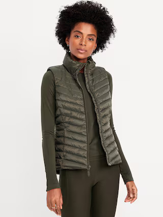 Water-Resistant Packable Puffer Vest | Old Navy (US)