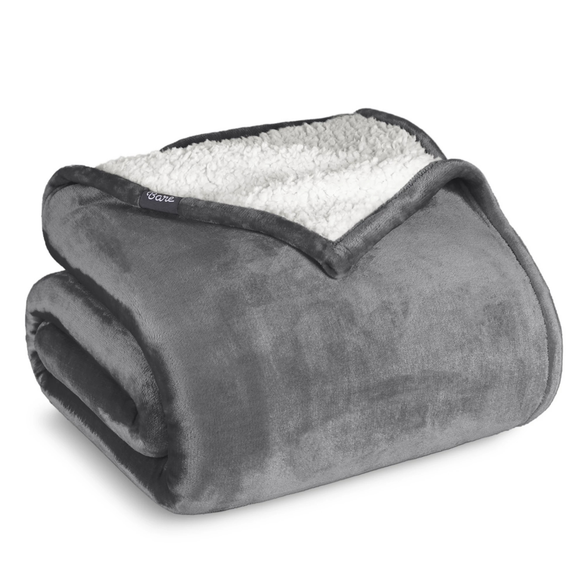Bare Home Sherpa Fleece Blanket | Kohl's