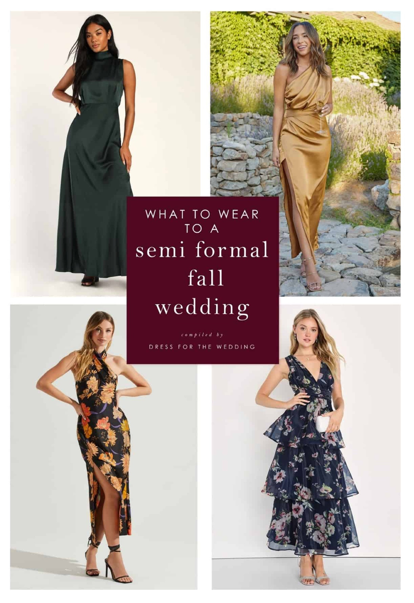 The best wedding guest dresses for semiformal fall weddings. Midi dresses, cocktail dresses, maxi dresses and more fall dresses.   #Weddingguestdresses #wedding #ootd #springdress #summerdress #bridesmaiddress #weddingguestdress #outdoorwedding #dress #dresses #affordablestyle #rehearsaldinnerdress #cocktaildress #maxidress #mididress #ootd #familyphotooutfit 

#LTKwedding #LTKSeasonal #LTKunder100