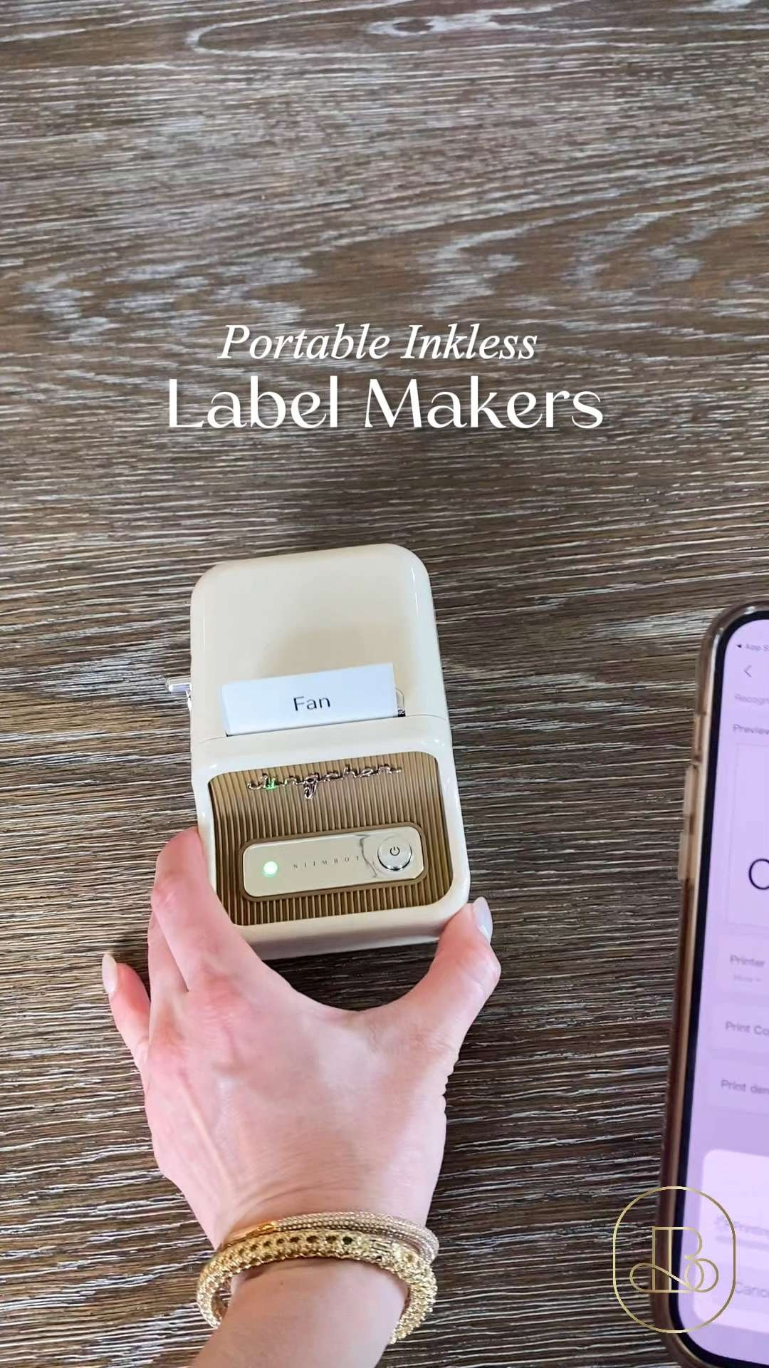 The "everything" tool for the modern home and office 🏷️ The Niimbot Portable Inkless Label Maker is a total game-changer for anyone who finds peace in a perfectly organized pantry or craft room. I love that the labels are waterproof, oil-proof, and tear-resistant, making them perfect for spice jars, school supplies, or even bathroom storage! #Niimbot #SmallBizHacks #OfficeOrganization #HomeEdit #LabelMaker 

#LTKHome